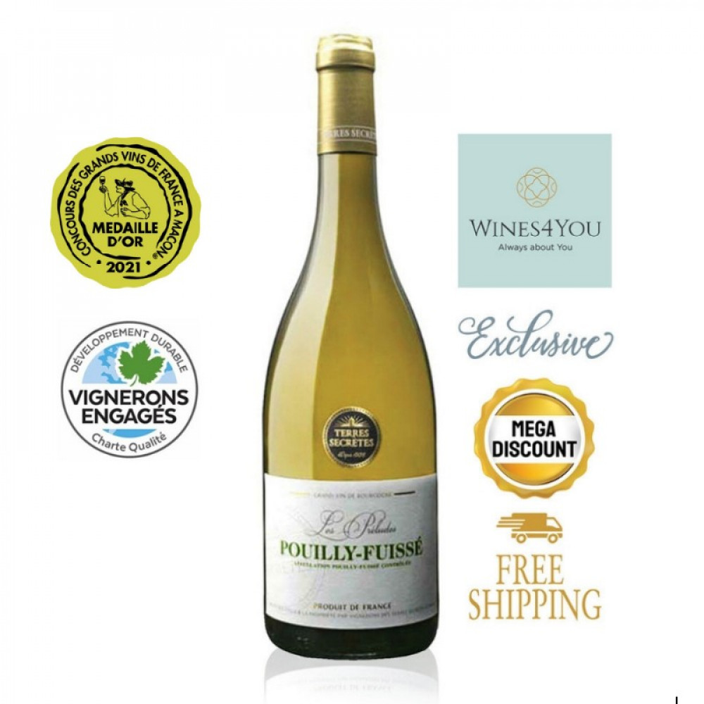 Terres Secretes Les Preludes Pouilly Fuisse France White Wine